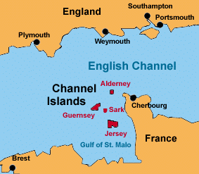 channel islands map